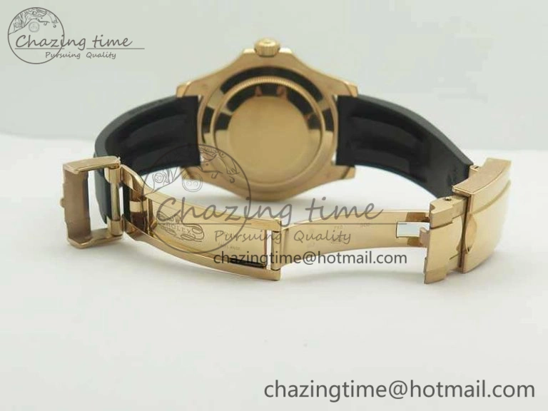 Yacht-Master 116655 ARF 1:1 Best Edition Ceramic Bezel On Oysterflex Rubber Strap SH Comfortable 3452