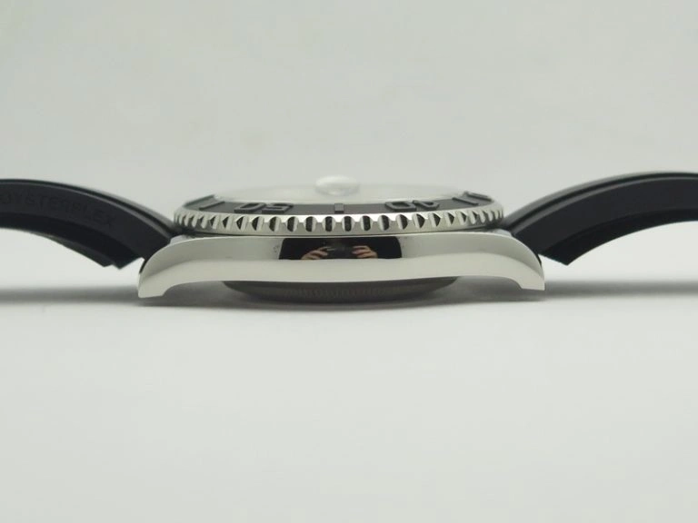 Yacht-Master 116655 ARF SS Custom Black Ceramic Bezel On Oysterflex Rubber Strap SH MultiPurpose 3447