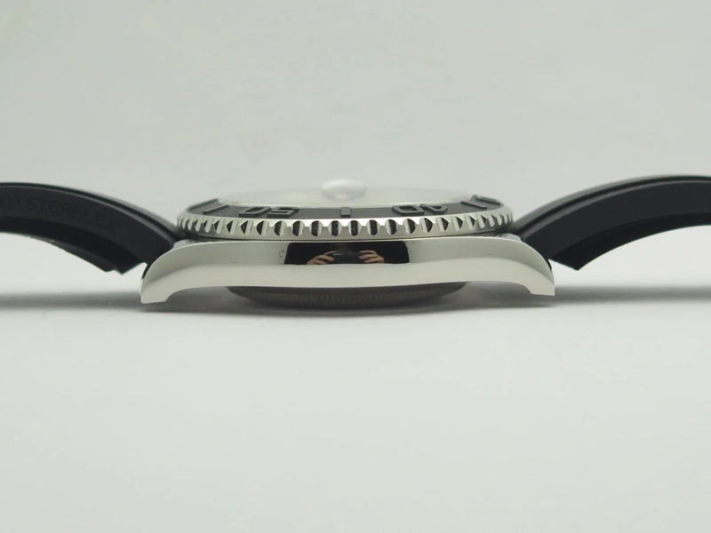 Yacht-Master 116655 ARF SS Custom Black Ceramic Bezel On Oysterflex Rubber Strap SH MultiPurpose 3447