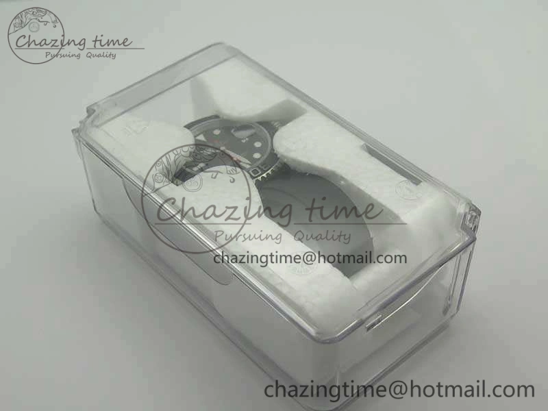 Yacht-Master 116655 ARF SS Custom Black Ceramic Bezel On Oysterflex Rubber Strap SH MultiPurpose 3447