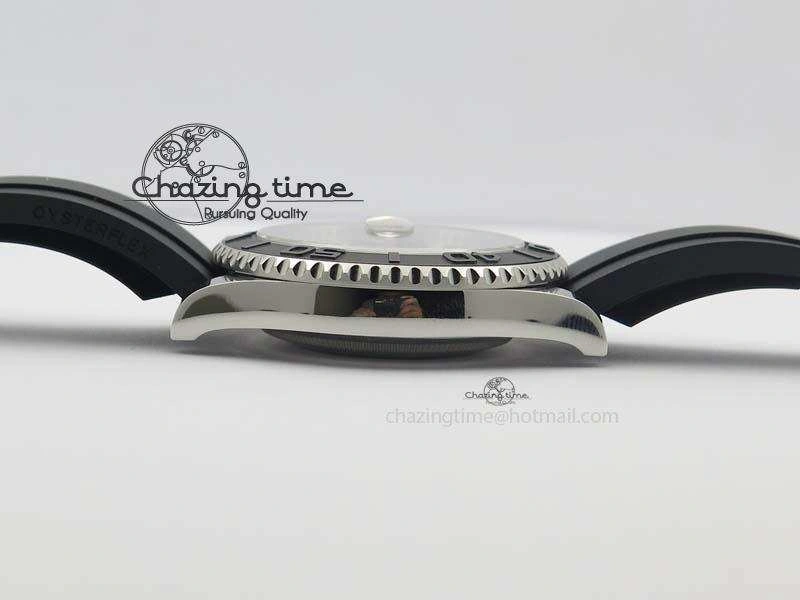 Cozy Yacht-Master 116655 SS JF Best Edition Ceramic Bezel On Rubber Strap A 3847