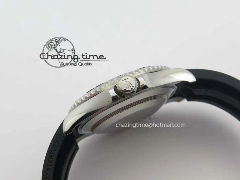 Cozy Yacht-Master 116655 SS JF Best Edition Ceramic Bezel On Rubber Strap A 3847