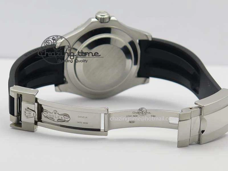 Cozy Yacht-Master 116655 SS JF Best Edition Ceramic Bezel On Rubber Strap A 3847