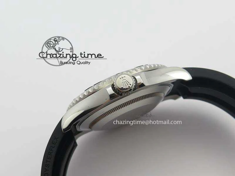 Yacht-Master 116655 SS JF Best Edition Ceramic Bezel On Rubber Strap SA Resilient 3850