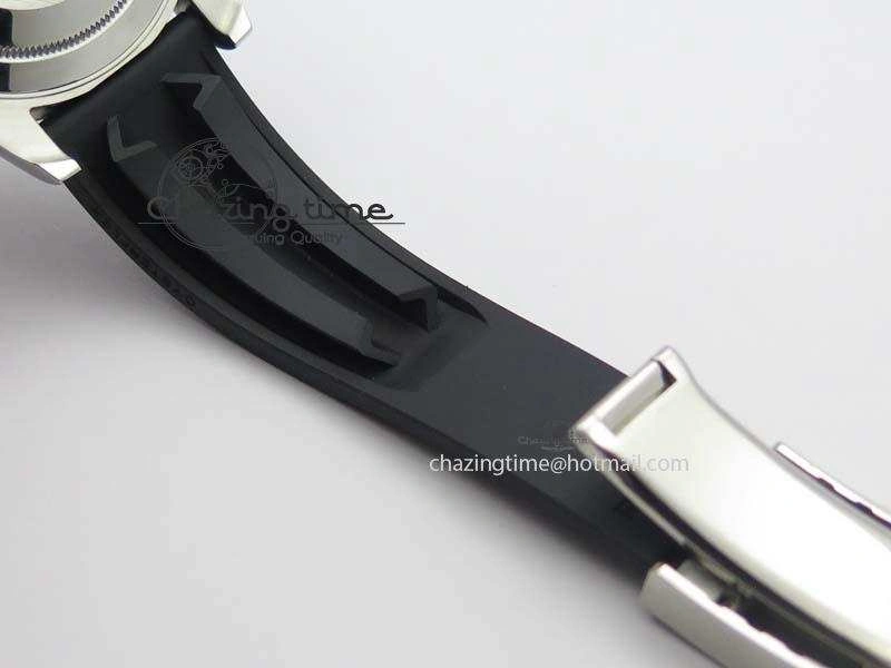 Yacht-Master 116655 SS JF Best Edition Ceramic Bezel On Rubber Strap SA Resilient 3850