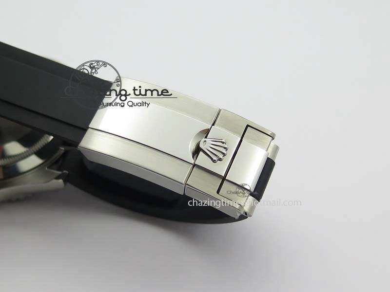 Yacht-Master 116655 SS JF Best Edition Ceramic Bezel On Rubber Strap SA Resilient 3850