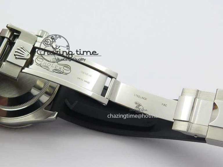 Yacht-Master 116655 SS JF Best Edition Ceramic Bezel On Rubber Strap SA Resilient 3850