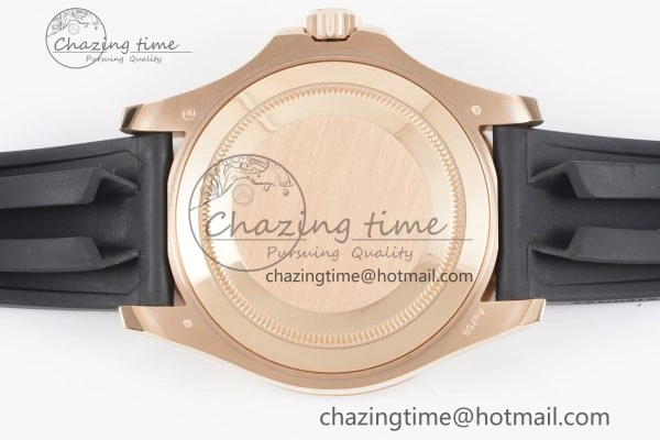 WeatherProof Yacht-Master 116655 VSF 1:1 Best Edition Black Ceramic Bezel on Oysterflex Rubber Strap VS 2096