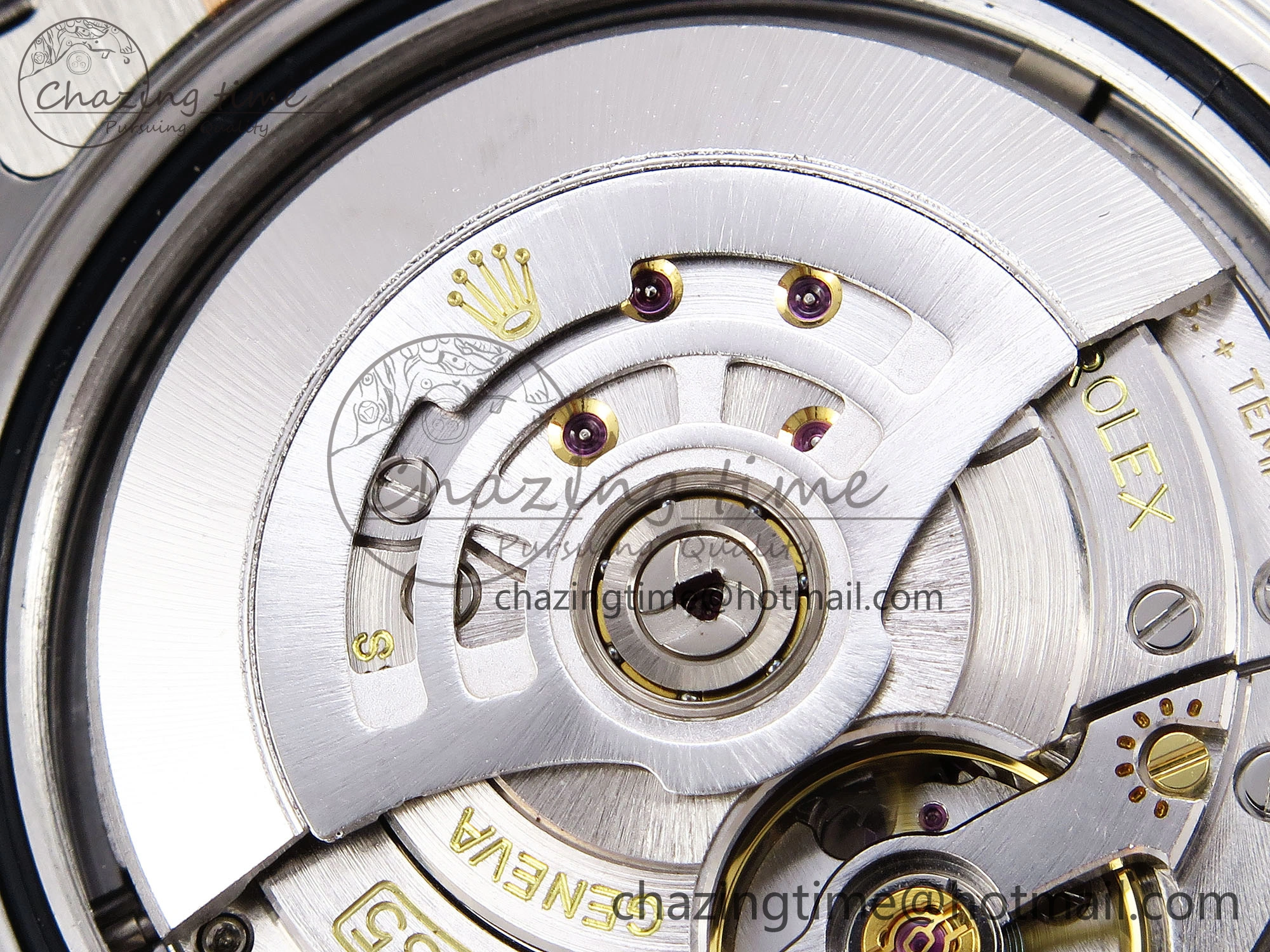 Unique Yacht-Master 126621 SS RG 904L Steel VSF 1:1 Best Edition Black Dial on SS RG Bracelet VS 1860