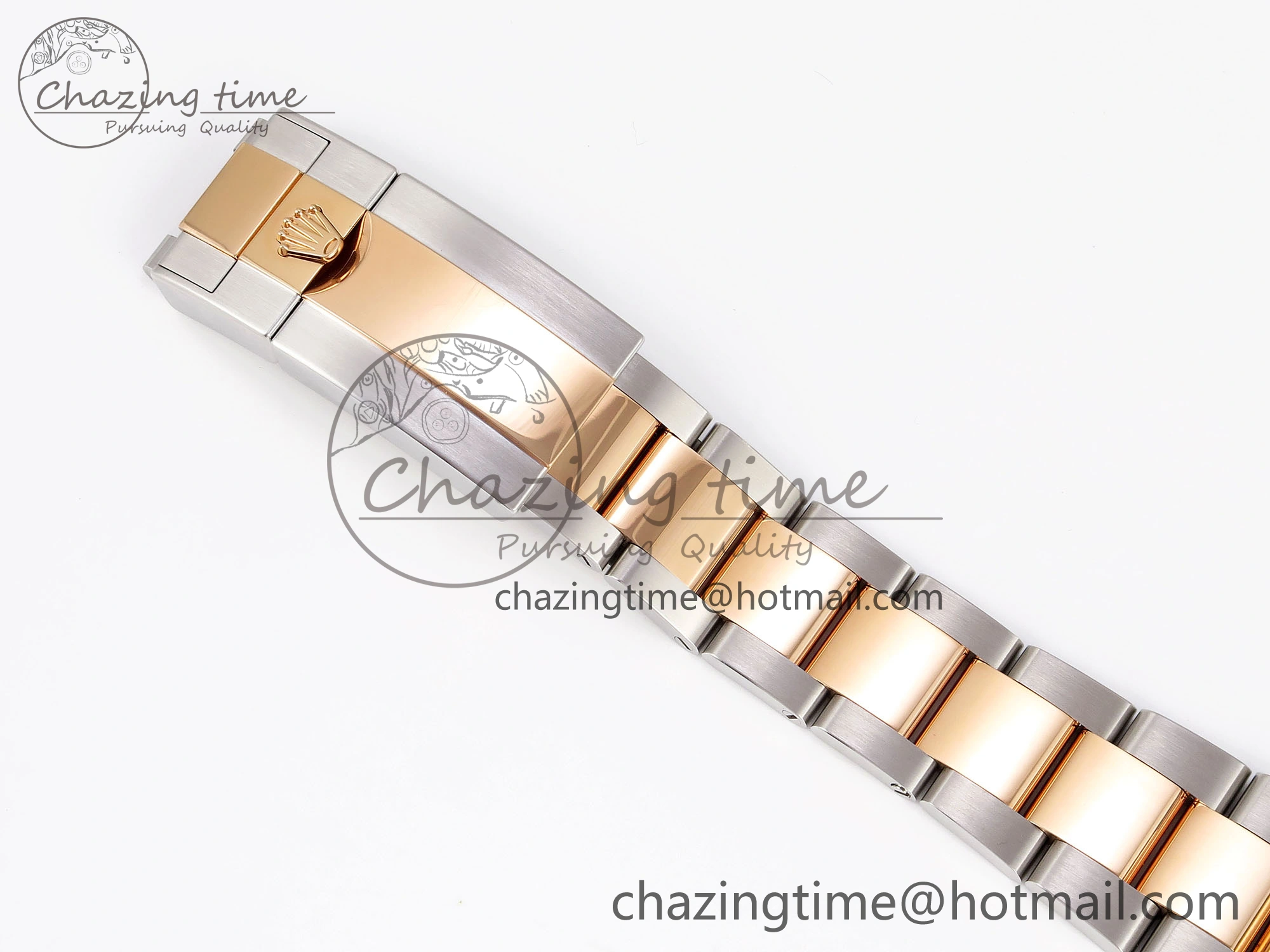 FashionForward Yacht-Master 126621 SS RG 904L Steel VSF 1:1 Best Edition Brown Dial on SS RG Bracelet VS 1859