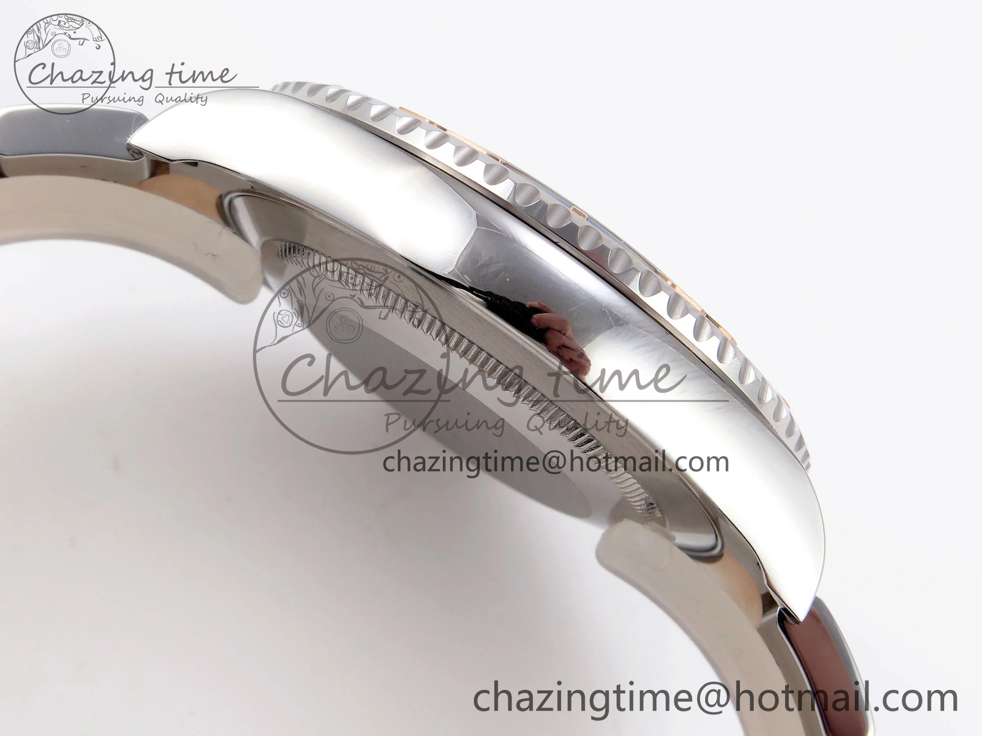 FashionForward Yacht-Master 126621 SS RG 904L Steel VSF 1:1 Best Edition Brown Dial on SS RG Bracelet VS 1859