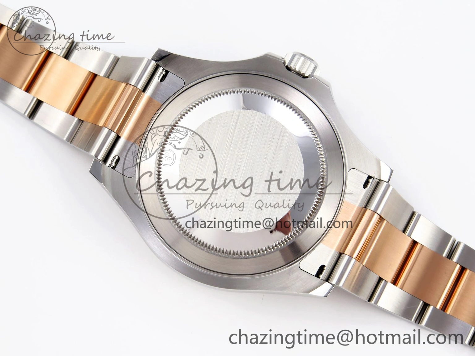 FashionForward Yacht-Master 126621 SS RG 904L Steel VSF 1:1 Best Edition Brown Dial on SS RG Bracelet VS 1859