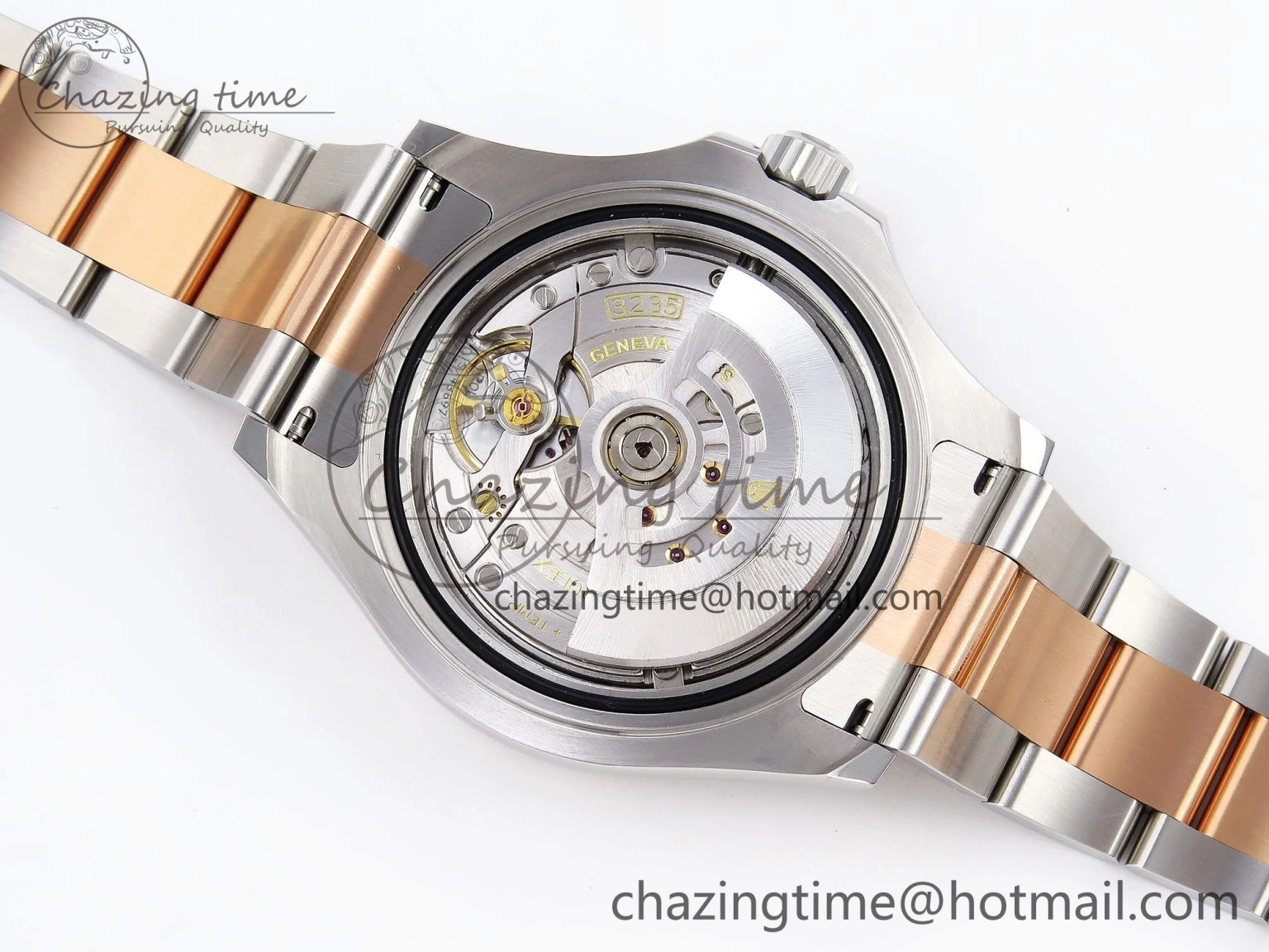 FashionForward Yacht-Master 126621 SS RG 904L Steel VSF 1:1 Best Edition Brown Dial on SS RG Bracelet VS 1859