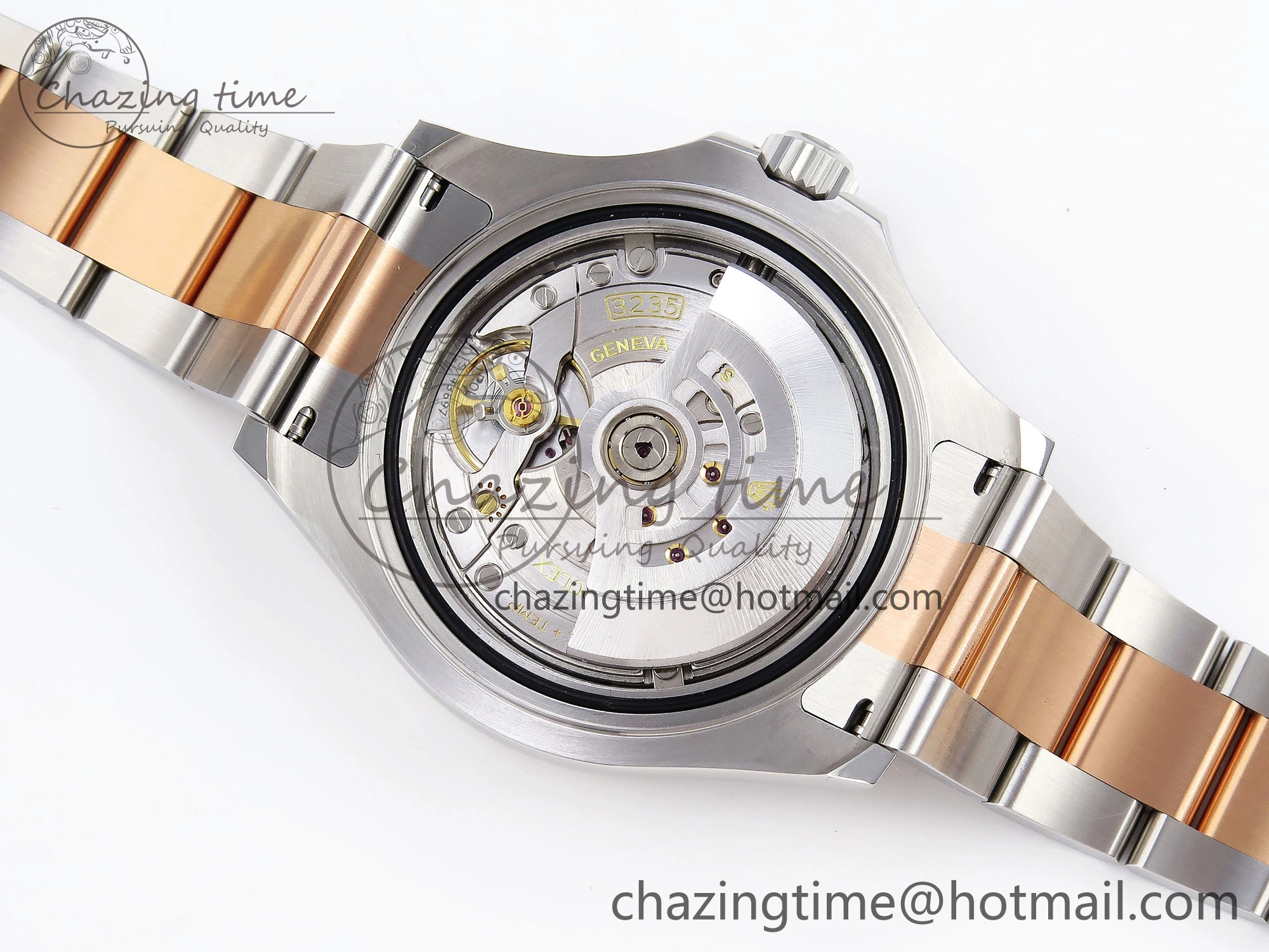 FashionForward Yacht-Master 126621 SS RG 904L Steel VSF 1:1 Best Edition Brown Dial on SS RG Bracelet VS 1859