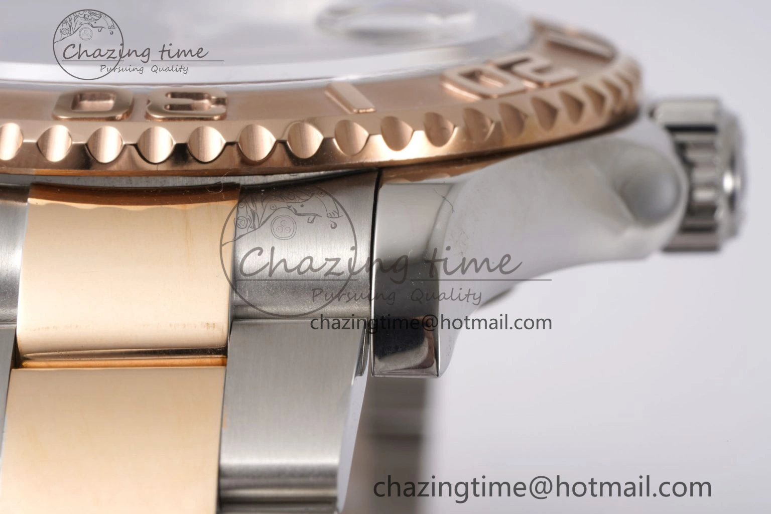 QuickDry Yacht-Master 126621 SS RG APSF Best Edition Brown Dial on SS RG Bracelet A 1963