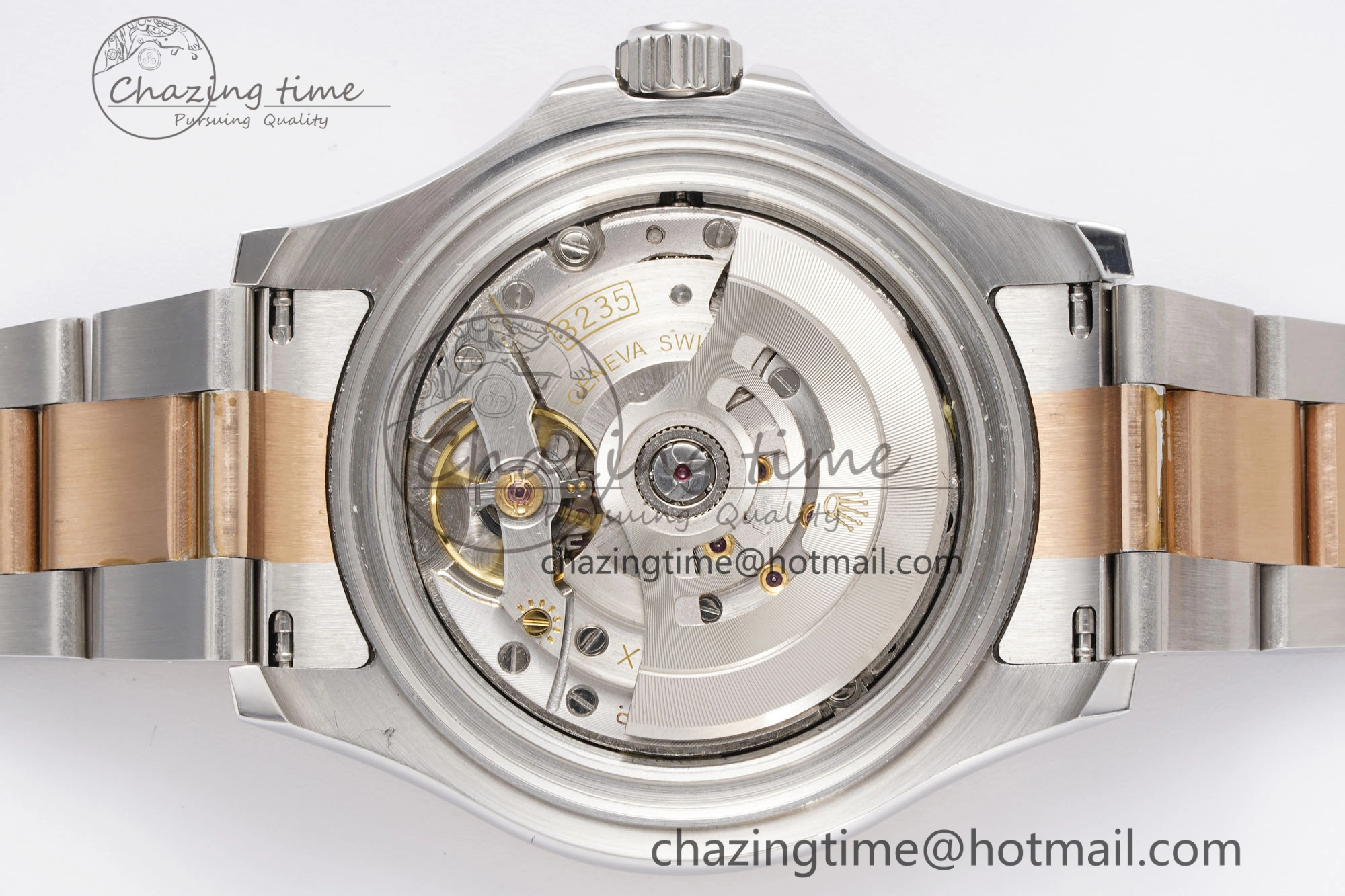 QuickDry Yacht-Master 126621 SS RG APSF Best Edition Brown Dial on SS RG Bracelet A 1963