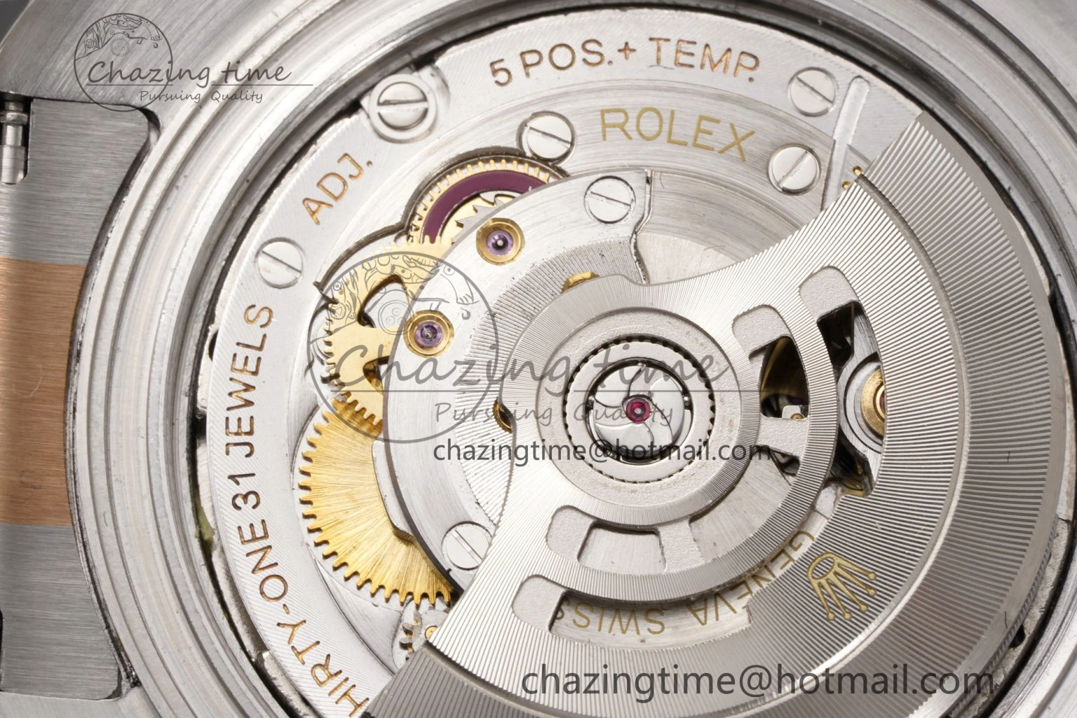 QuickDry Yacht-Master 126621 SS RG APSF Best Edition Brown Dial on SS RG Bracelet A 1963