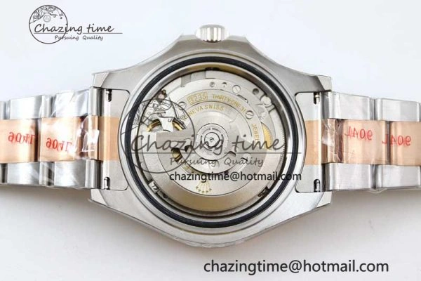 Yacht-Master 126621 SS RG EWF 1:1 Best Edition Black Dial on SS SS RG Bracelet A Bright 2242