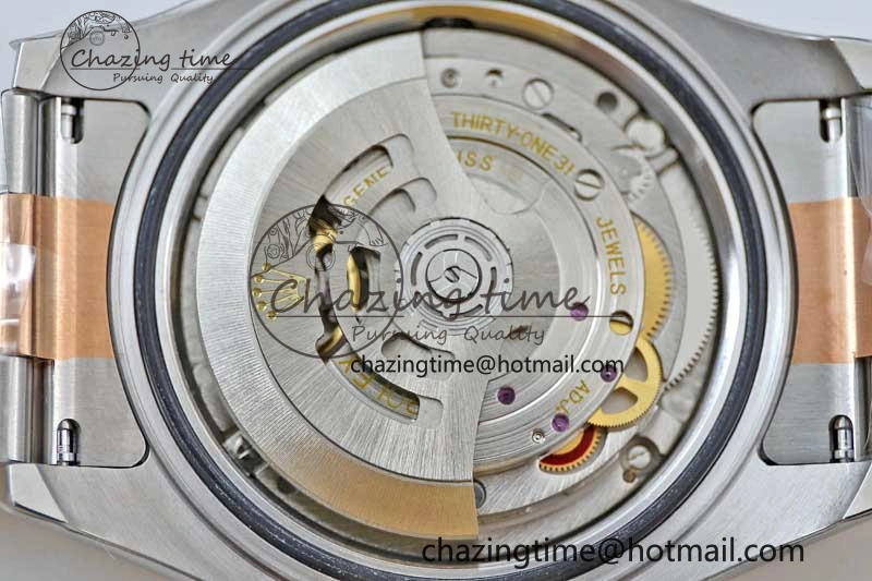 Fashionable Yacht-Master 126621 SS RG EWF 1:1 Best Edition Brown Dial on SS RG Bracelet A 2243