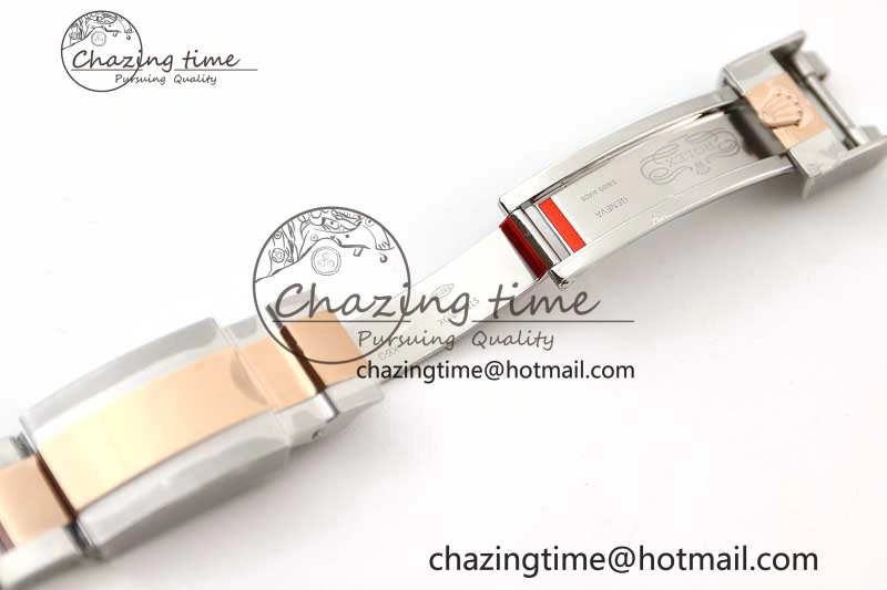 Fashionable Yacht-Master 126621 SS RG EWF 1:1 Best Edition Brown Dial on SS RG Bracelet A 2243