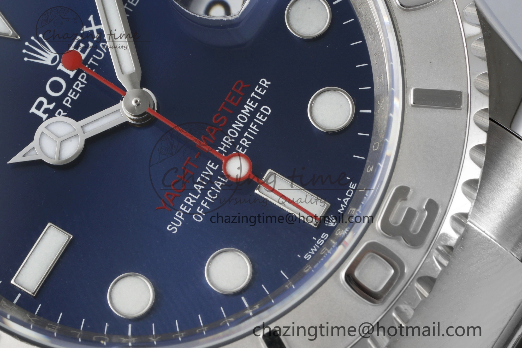 Yacht-Master 126622 Clean 1:1 Best Edition 904L Steel Blue Dial on SS Bracelet VR Original 2158