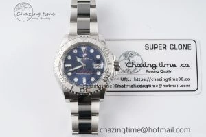 Yacht-Master 126622 Clean 1:1 Best Edition 904L Steel Blue Dial on SS Bracelet VR Original 2158