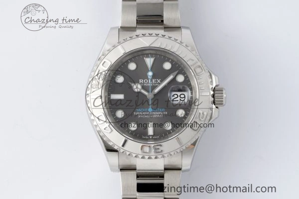 Chic Yacht-Master 126622 Clean 1:1 Best Edition 904L Steel Gray Dial on SS Bracelet VR 2157