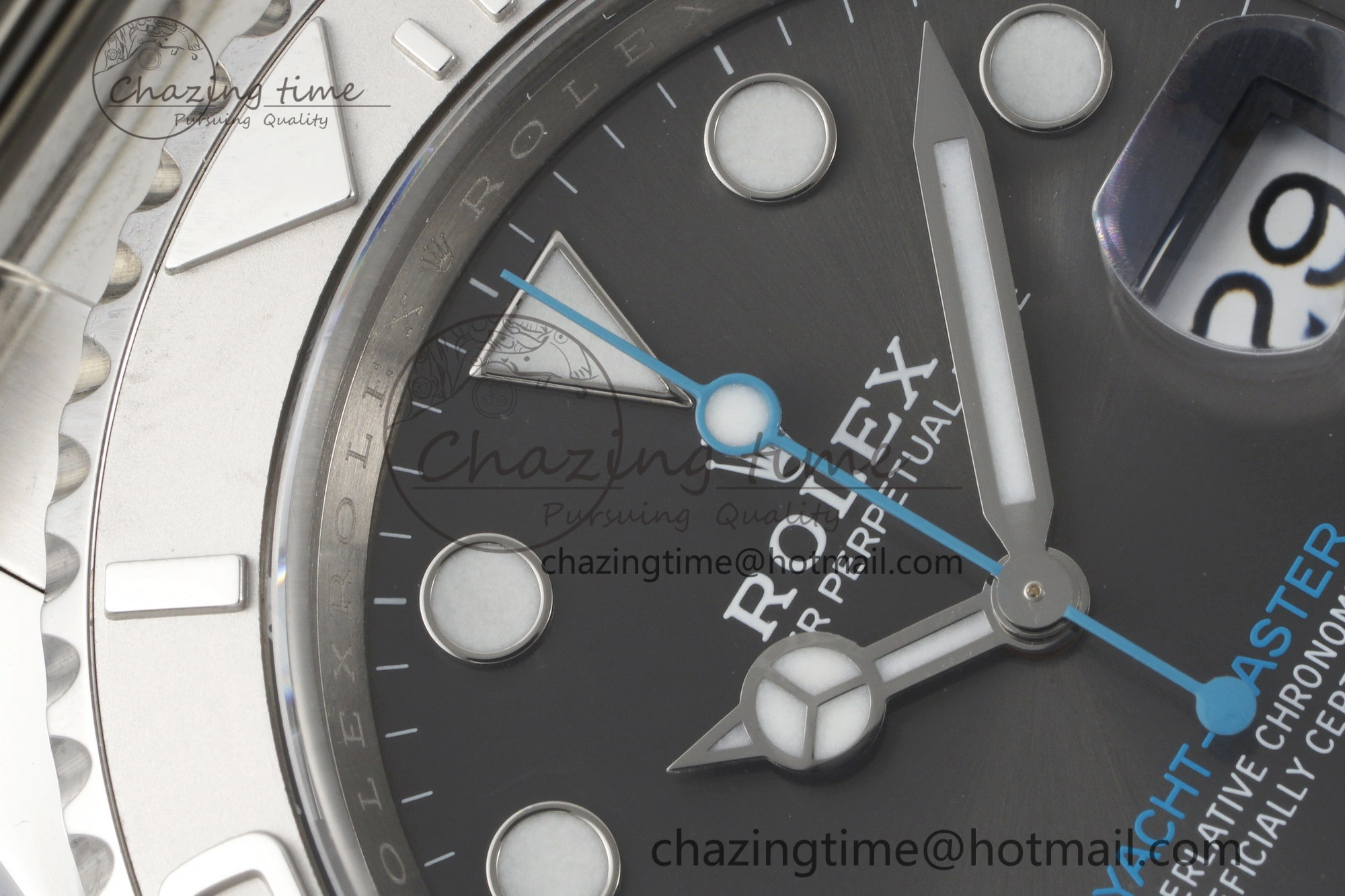 Chic Yacht-Master 126622 Clean 1:1 Best Edition 904L Steel Gray Dial on SS Bracelet VR 2157