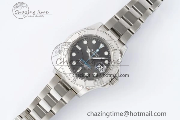 Chic Yacht-Master 126622 Clean 1:1 Best Edition 904L Steel Gray Dial on SS Bracelet VR 2157