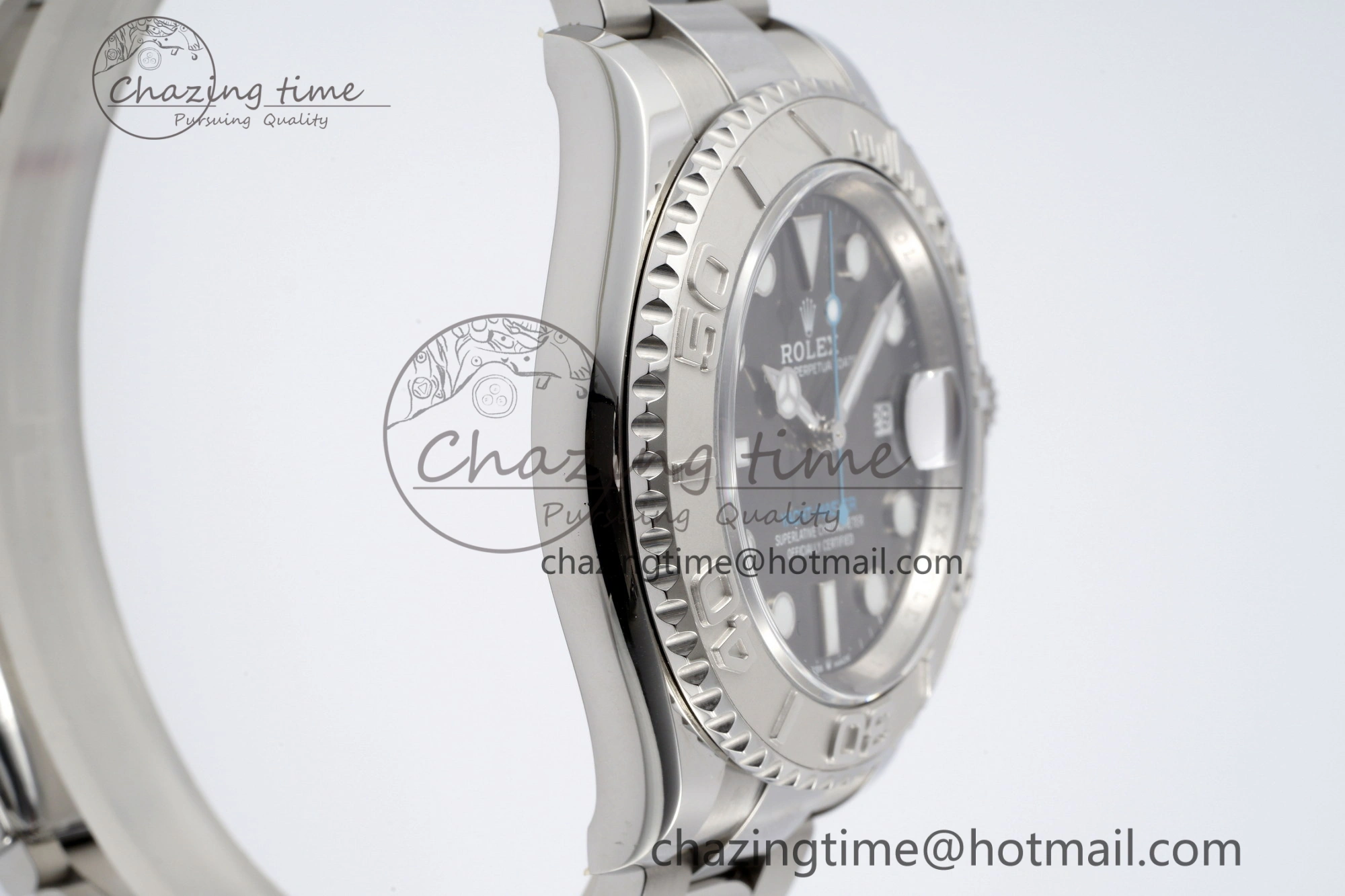 Chic Yacht-Master 126622 Clean 1:1 Best Edition 904L Steel Gray Dial on SS Bracelet VR 2157