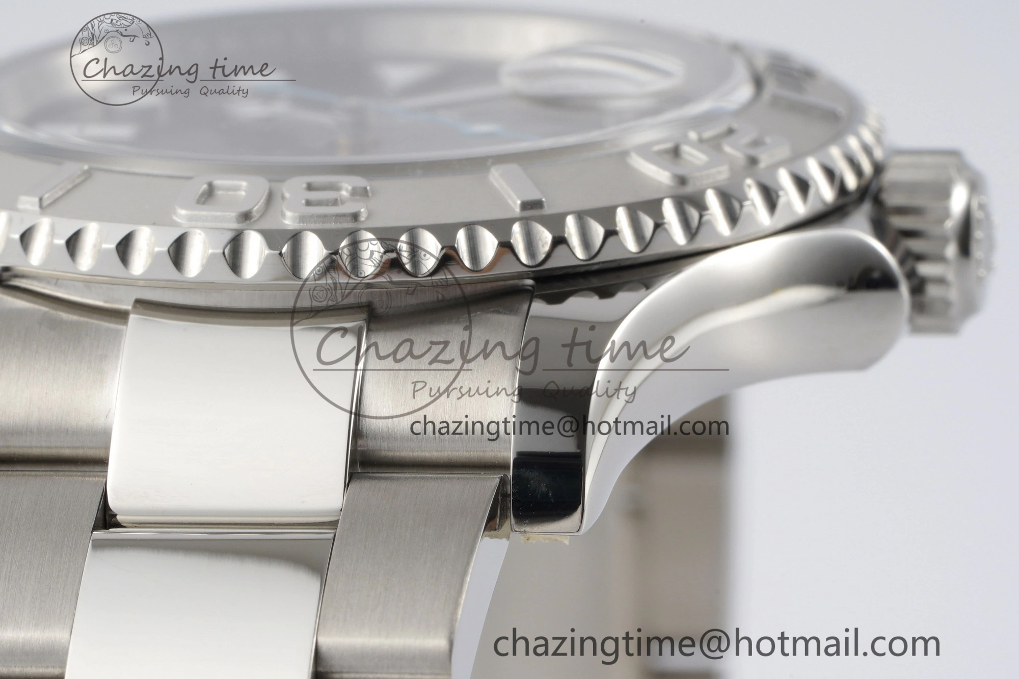 Chic Yacht-Master 126622 Clean 1:1 Best Edition 904L Steel Gray Dial on SS Bracelet VR 2157