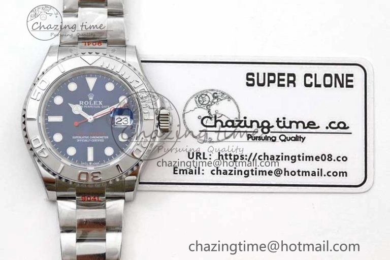 Soft Yacht-Master 126622 EWF 1:1 Best Edition Blue Dial on SS Bracelet A 2239