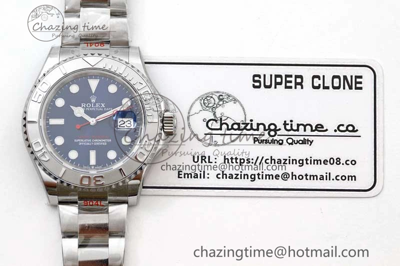 Soft Yacht-Master 126622 EWF 1:1 Best Edition Blue Dial on SS Bracelet A 2239