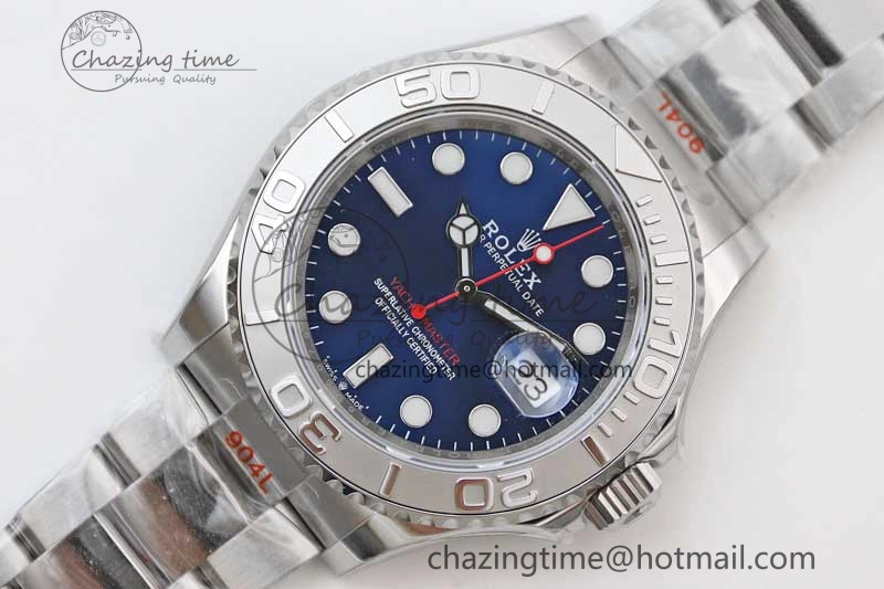 Soft Yacht-Master 126622 EWF 1:1 Best Edition Blue Dial on SS Bracelet A 2239