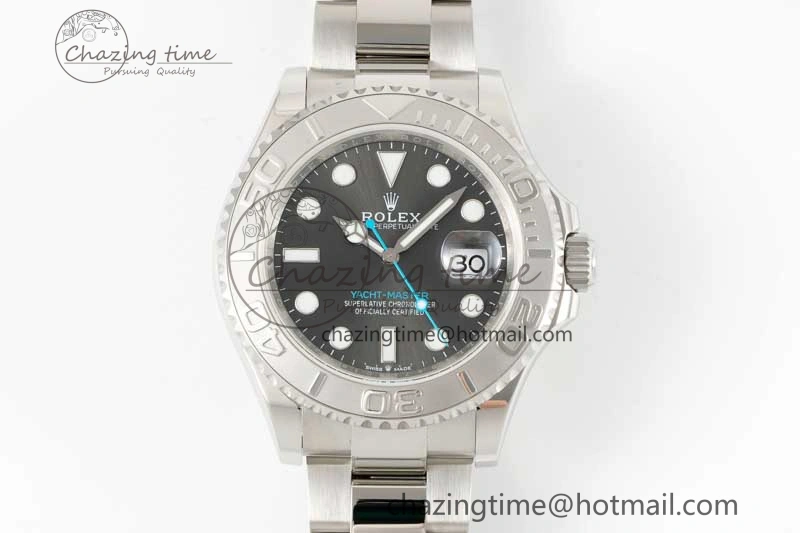 Yacht-Master 126622 GSF 1:1 Best Edition Gray Dial on SS Bracelet A SoftTouch 2429