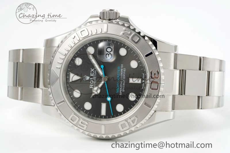 Yacht-Master 126622 GSF 1:1 Best Edition Gray Dial on SS Bracelet A SoftTouch 2429