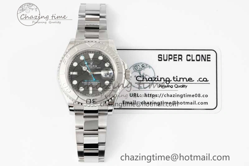 Yacht-Master 126622 GSF 1:1 Best Edition Gray Dial on SS Bracelet A SoftTouch 2429