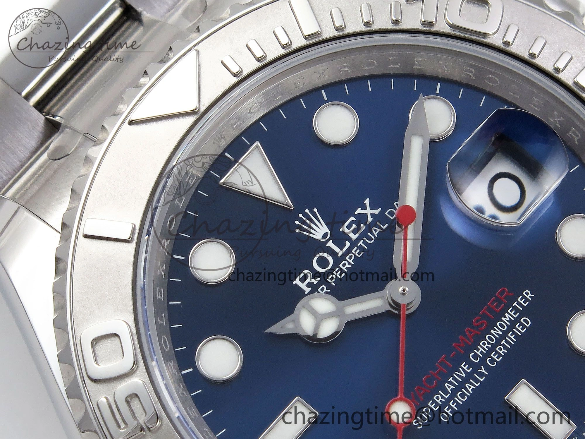 SmartChoice Yacht-Master 126622 HGF 904L Steel 1:1 Best Edition Blue Dial on SS Bracelet VR 1456