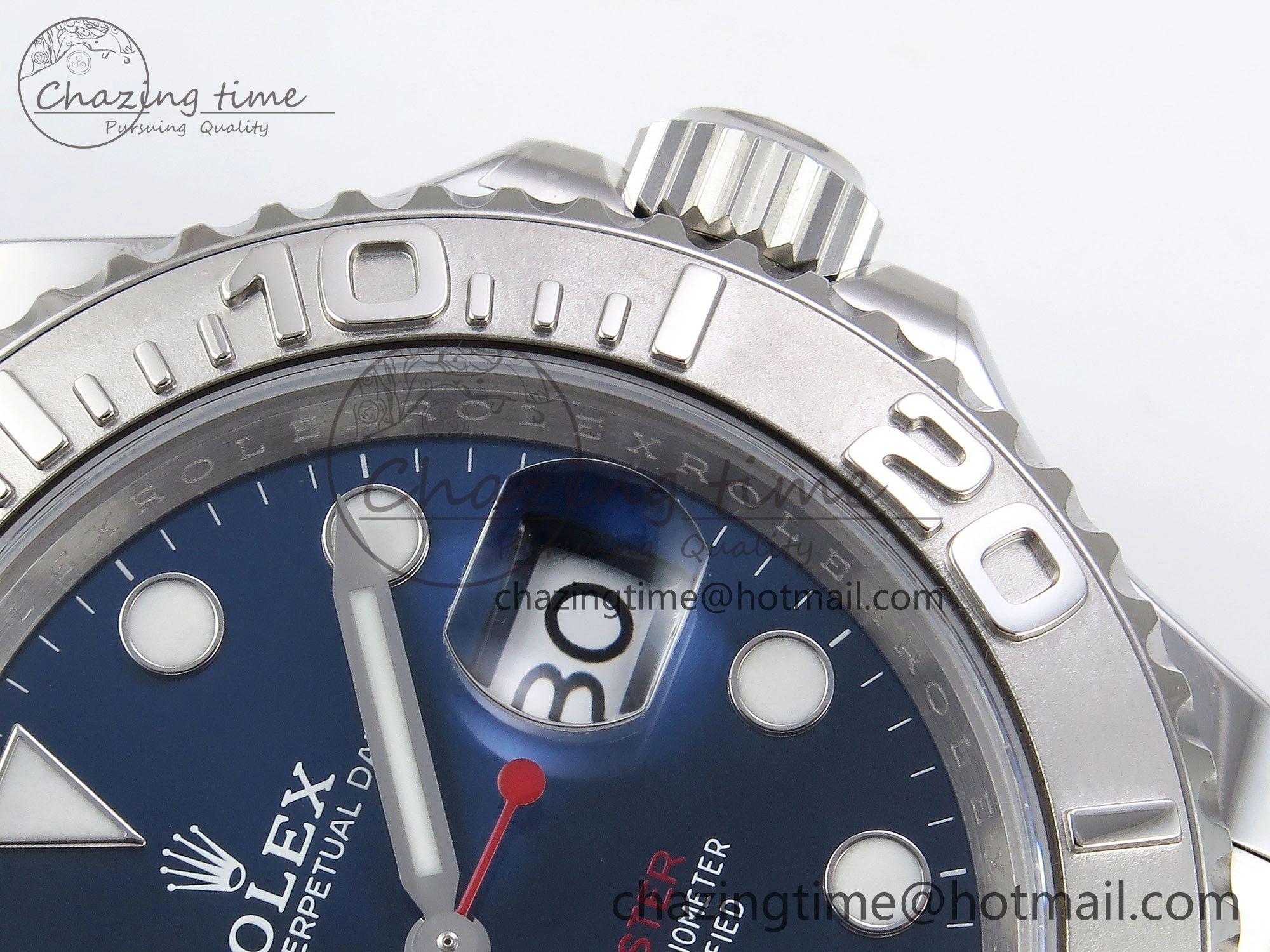 SmartChoice Yacht-Master 126622 HGF 904L Steel 1:1 Best Edition Blue Dial on SS Bracelet VR 1456