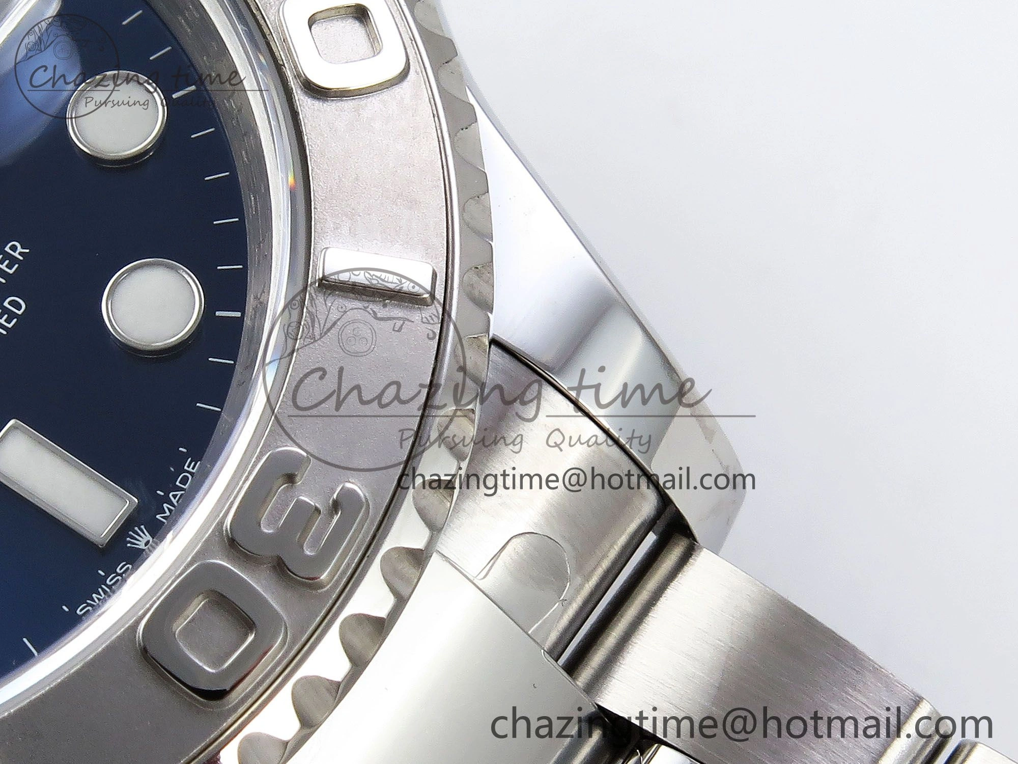 SmartChoice Yacht-Master 126622 HGF 904L Steel 1:1 Best Edition Blue Dial on SS Bracelet VR 1456