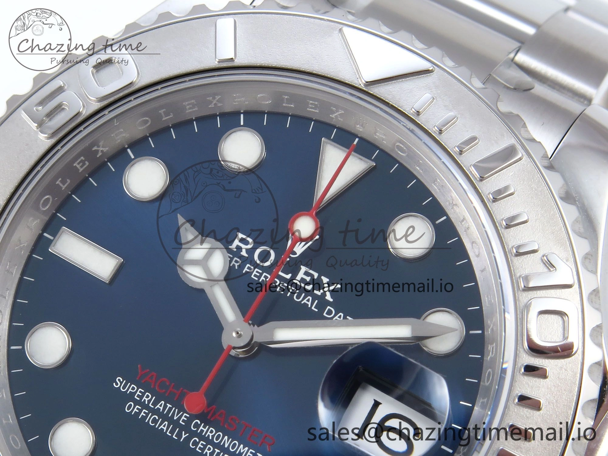 Yacht-Master 126622 QF+ 1:1 Best Edition Blue Dial on SS Bracelet VR Packable 948