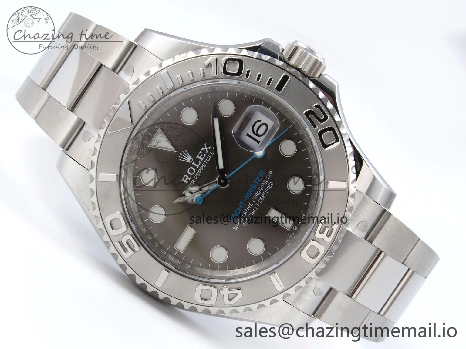 Yacht-Master 126622 QF+ 1:1 Best Edition Gray Dial on SS Bracelet VR Sophisticated 945