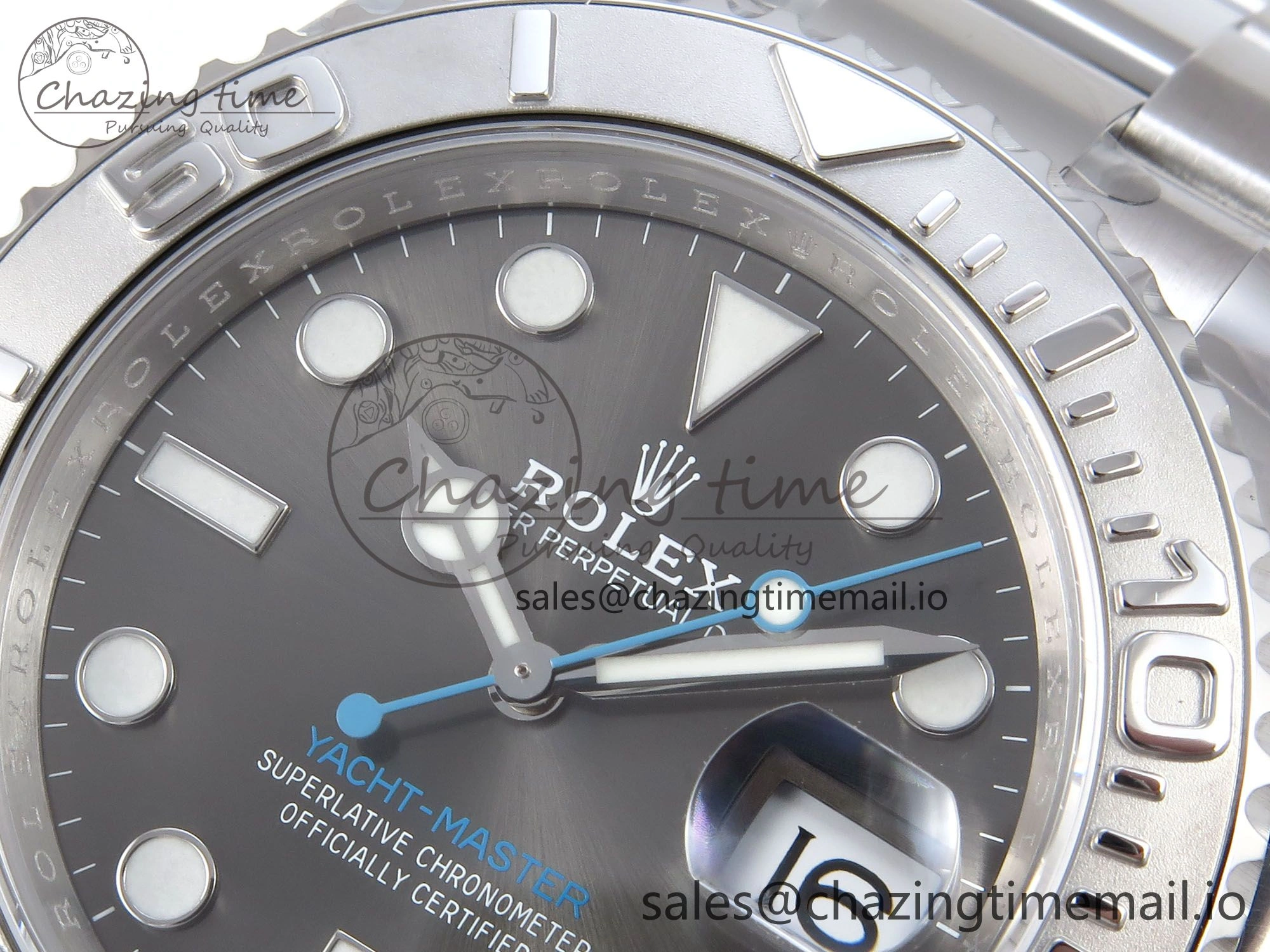Yacht-Master 126622 QF+ 1:1 Best Edition Gray Dial on SS Bracelet VR Sophisticated 945