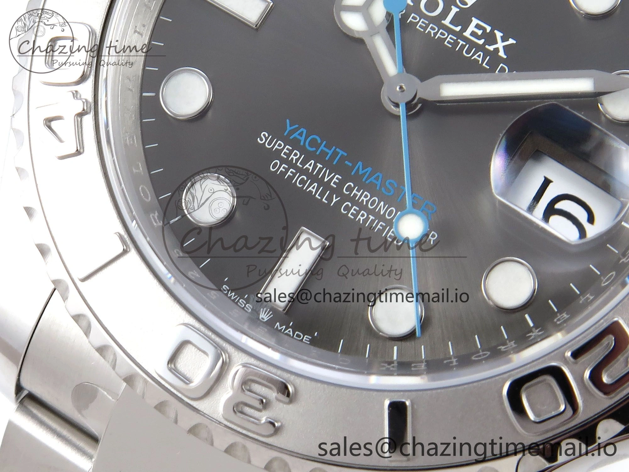 Yacht-Master 126622 QF+ 1:1 Best Edition Gray Dial on SS Bracelet VR Sophisticated 945