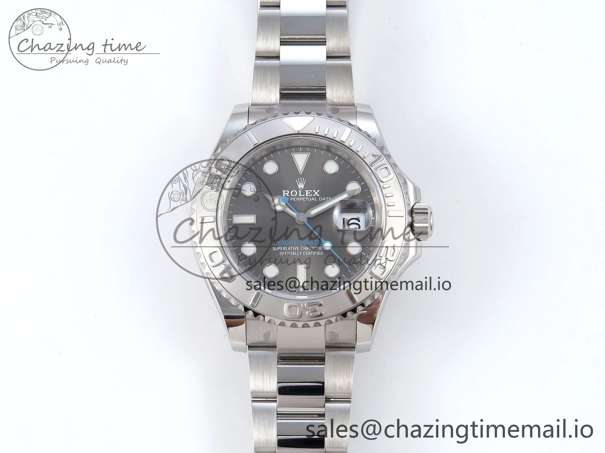 Yacht-Master 126622 QF+ 1:1 Best Edition Gray Dial on SS Bracelet VR Sophisticated 945