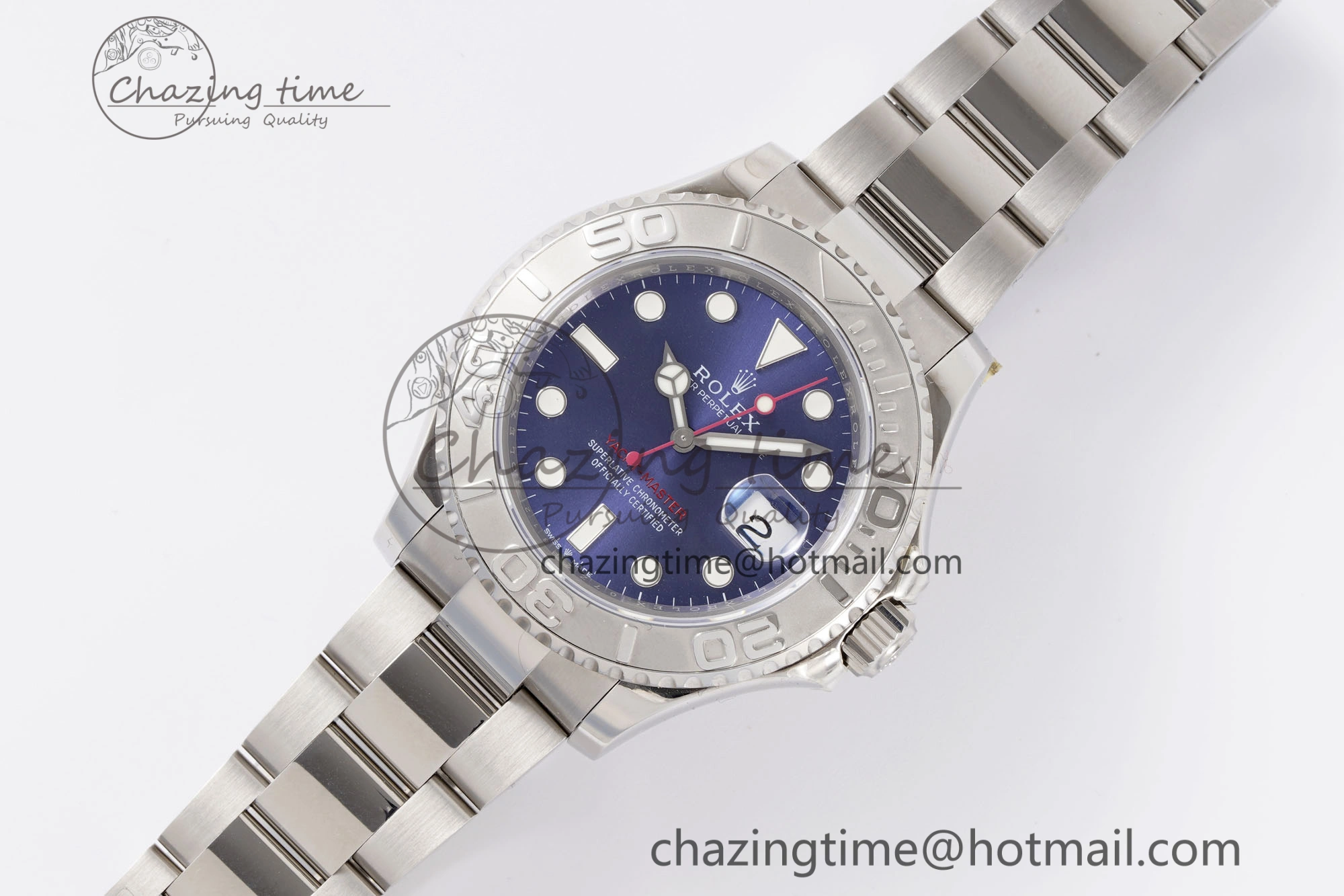 Unisex Yacht-Master 126622 SS APSF Best Edition Blue Dial on SS Bracelet A 1962