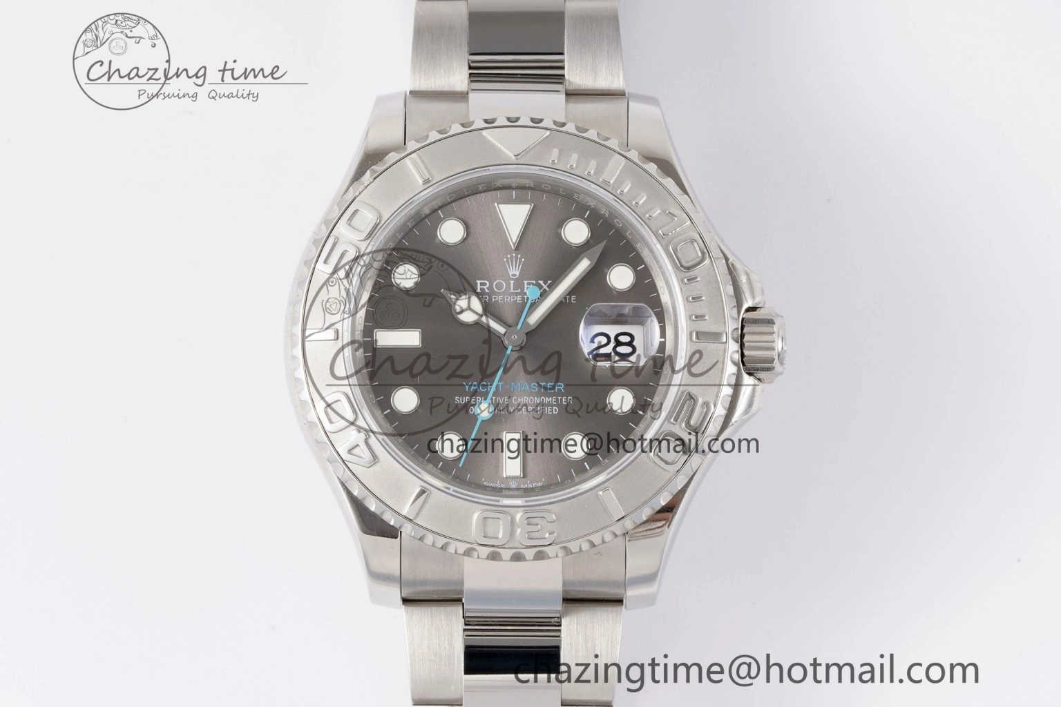 Yacht-Master 126622 SS APSF Best Edition Gray Dial on SS Bracelet A FastDry 1964