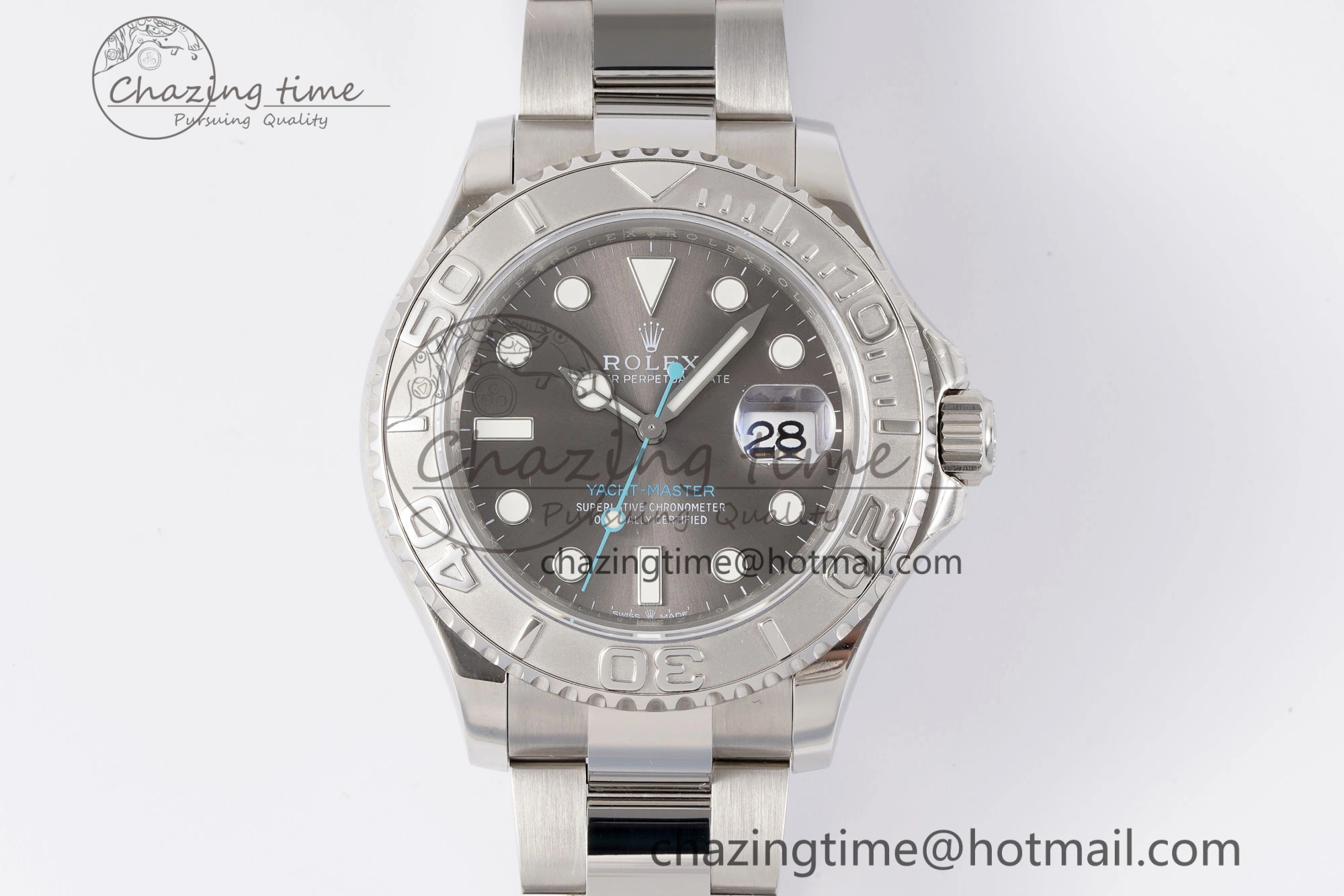 Yacht-Master 126622 SS APSF Best Edition Gray Dial on SS Bracelet A FastDry 1964