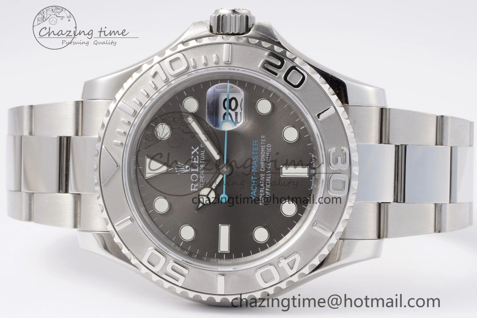 Yacht-Master 126622 SS APSF Best Edition Gray Dial on SS Bracelet A FastDry 1964