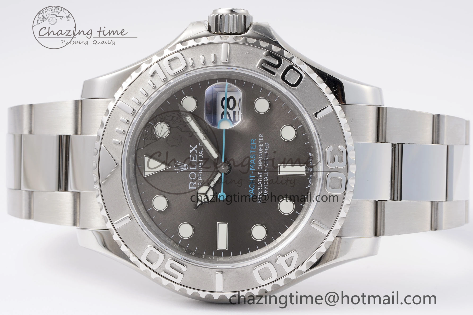 Yacht-Master 126622 SS APSF Best Edition Gray Dial on SS Bracelet A FastDry 1964